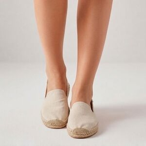 Soludos Espadrilles The Dali Original 6 Natural Undyed Cotton Canvas Women